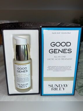 NEW Sunday Riley Good Genes Lactic Acid Treatment Brightening Exfoliating Serum
